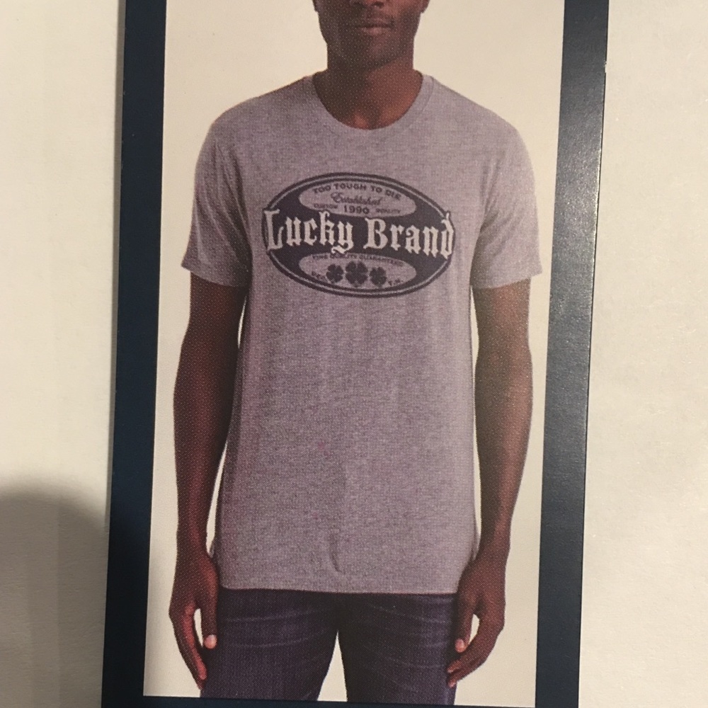 Lucky Graphic T Shirt NWT